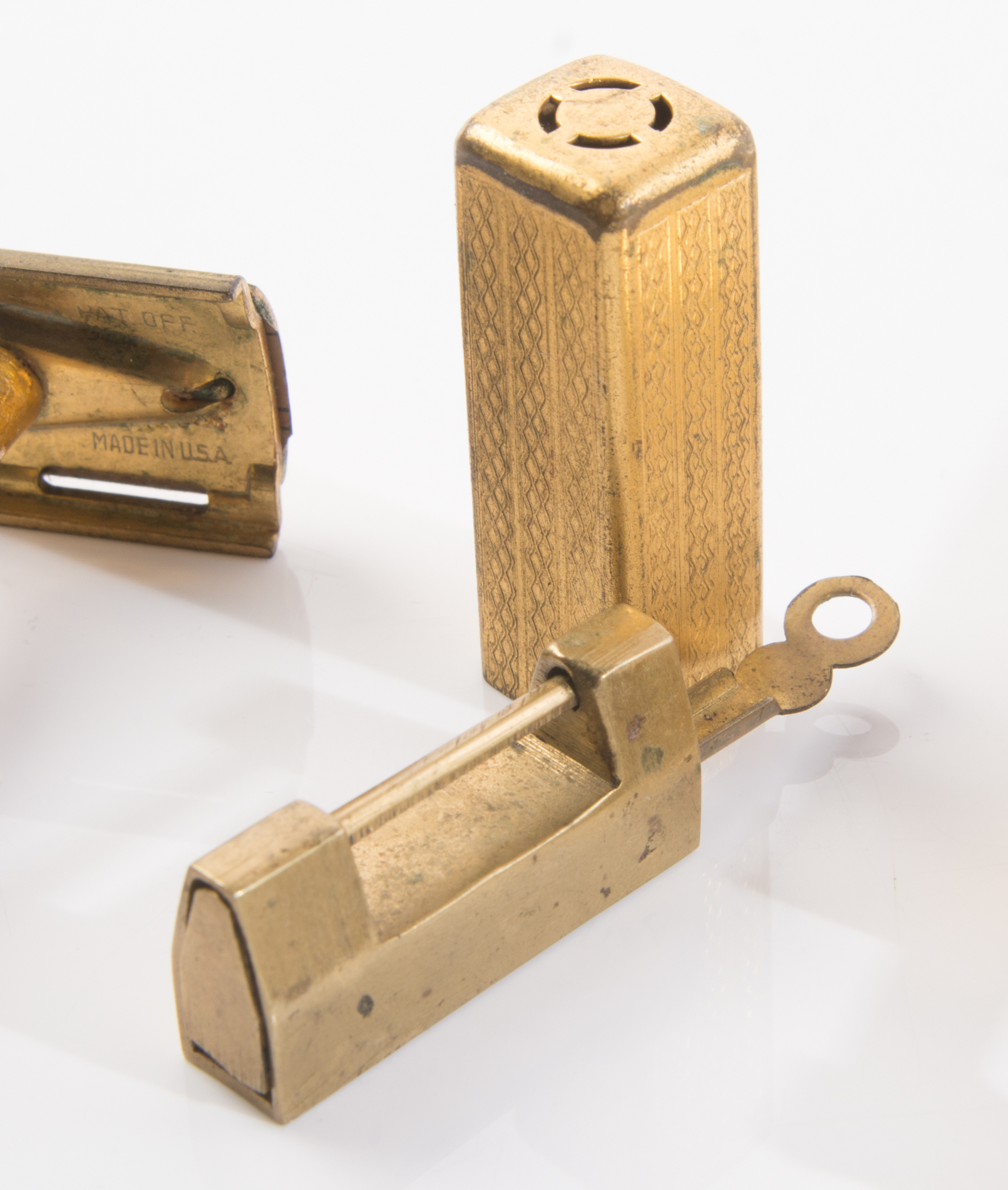 Vintage Brass Razors