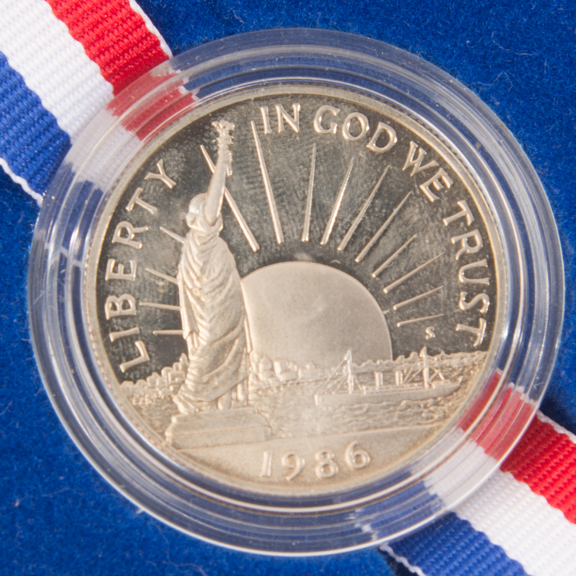 1986 Statue of Liberty Commemorative Half Dollar Proof Coins