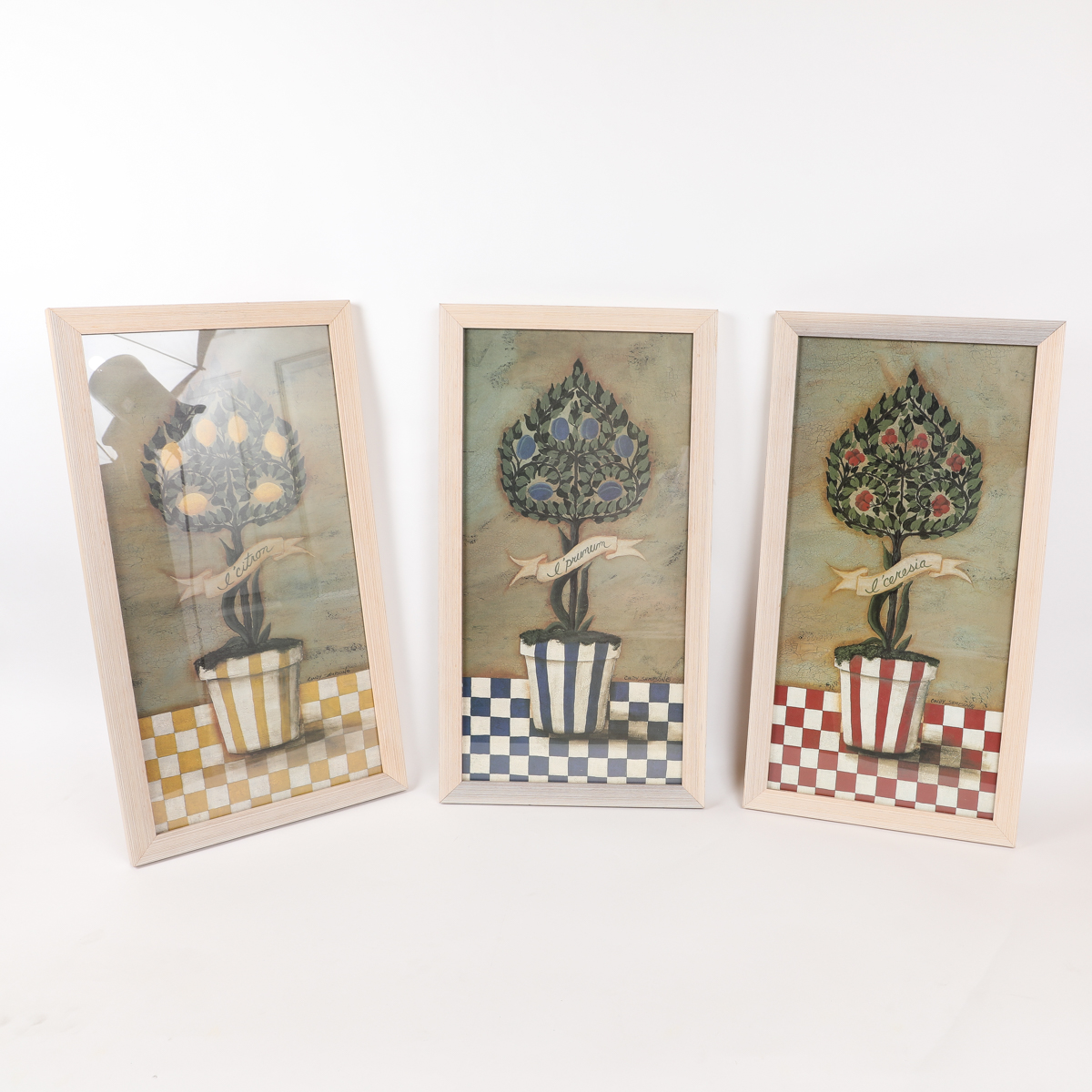 After Cindy Sampson Reproduction Prints Depicting Fruit Trees