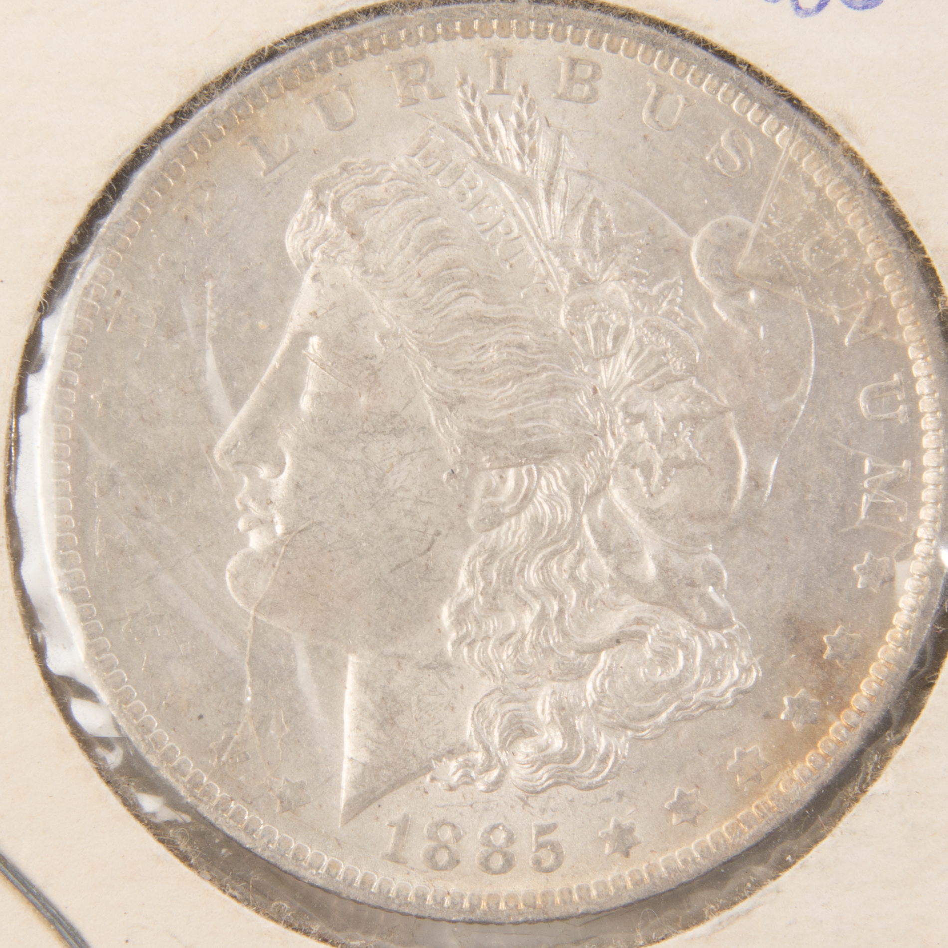 1885, 1885 O and 1921 Morgan Silver Dollars
