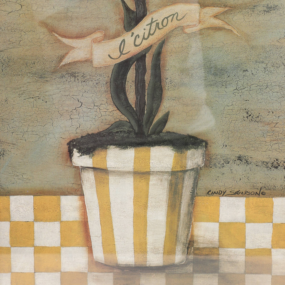 After Cindy Sampson Reproduction Prints Depicting Fruit Trees