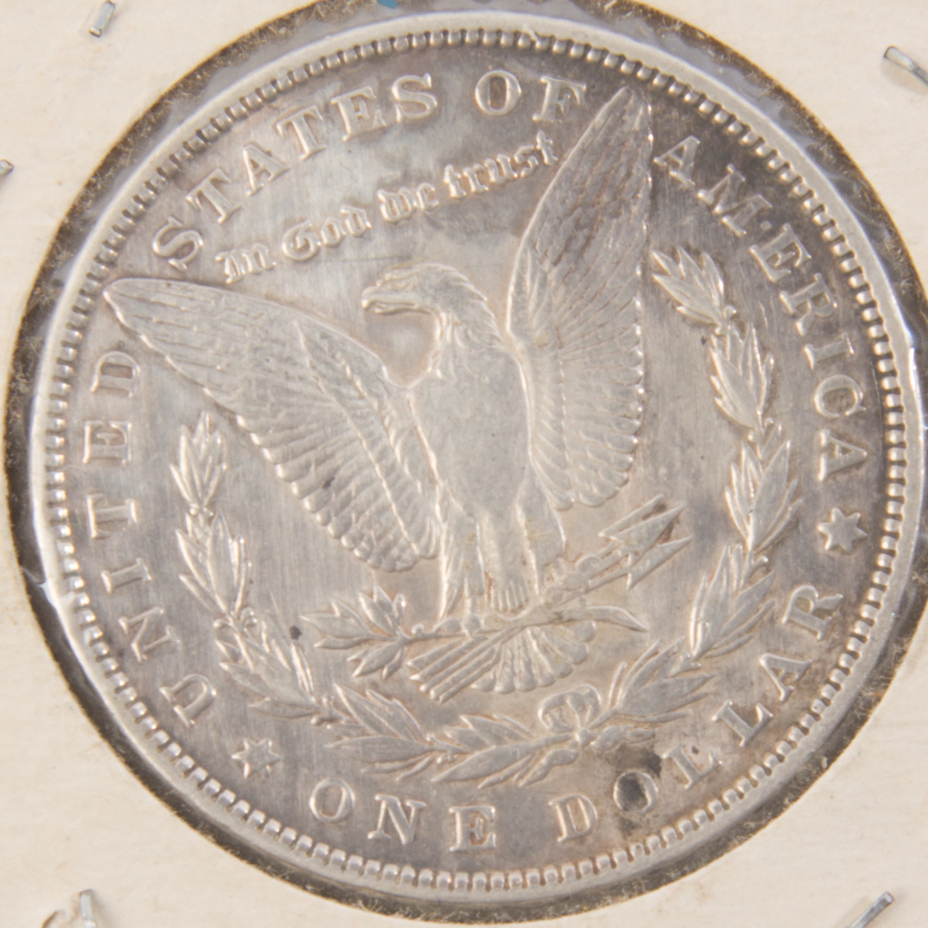 1885 and 1885 O Morgan Silver Dollars