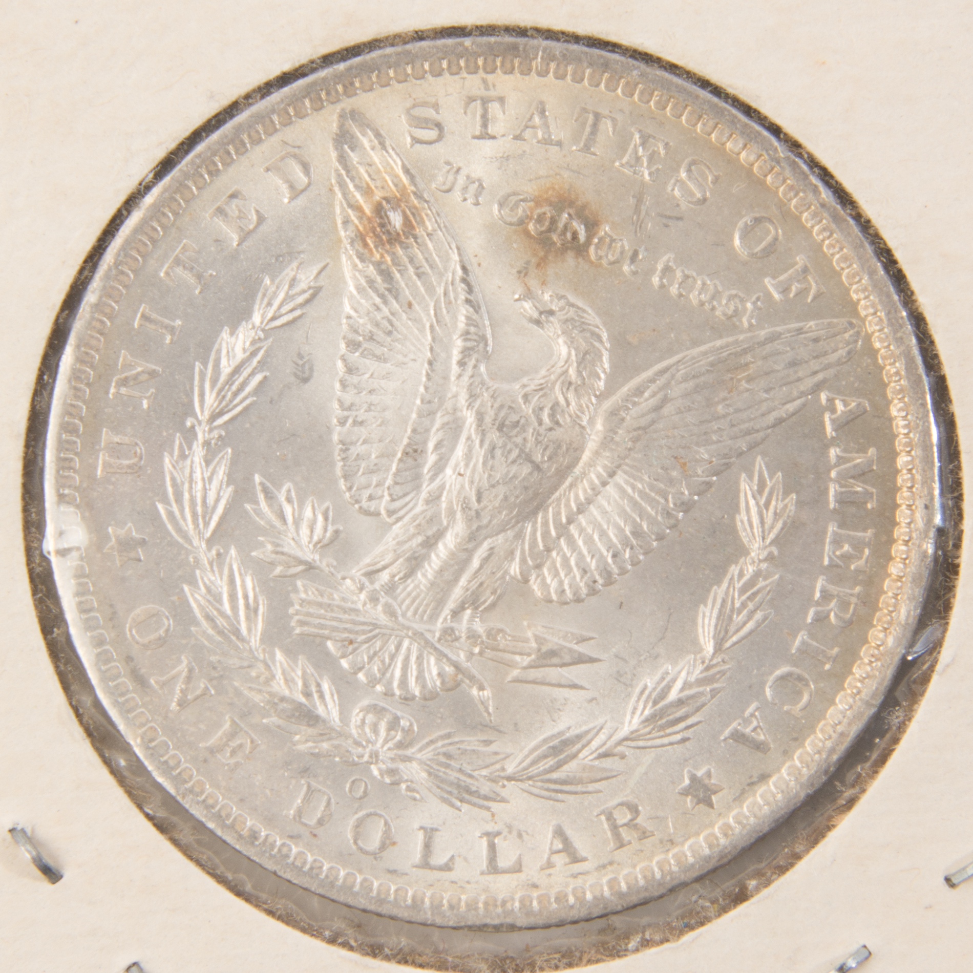 1885 and 1885 O Morgan Silver Dollars