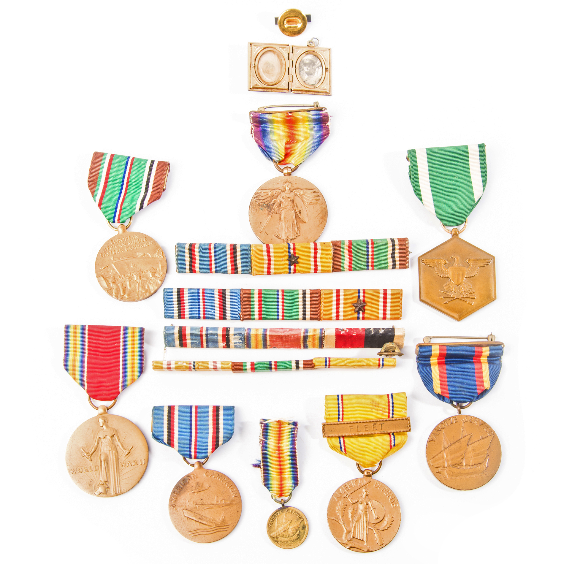 WWII Campaign Medals and Bars