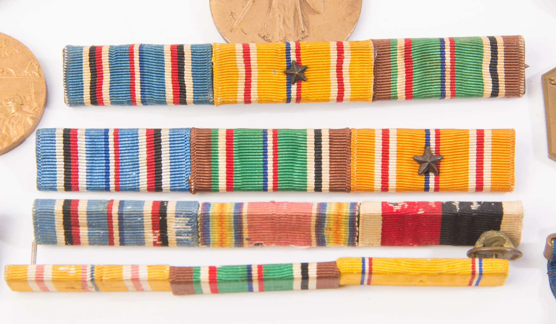 WWII Campaign Medals and Bars