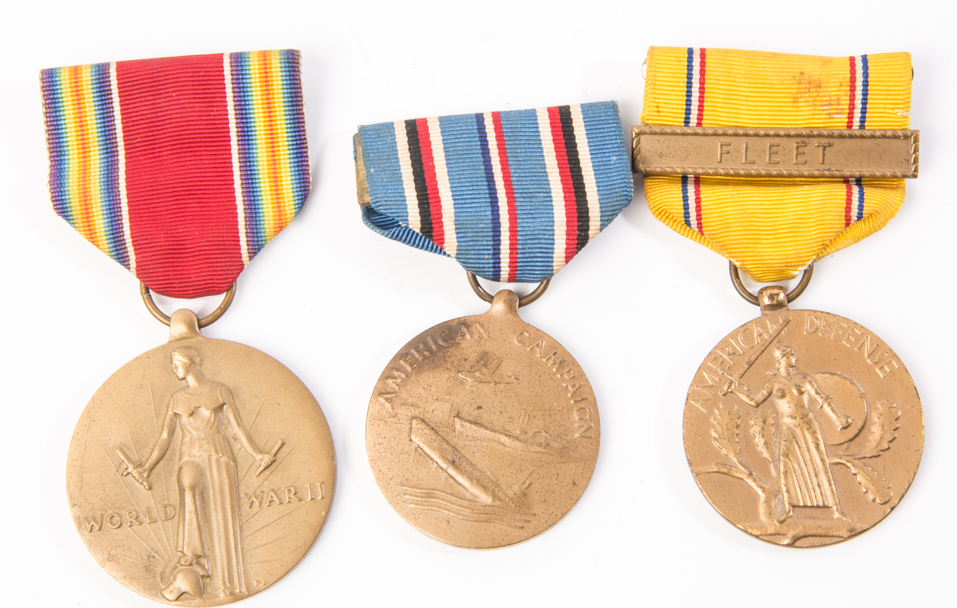 WWII Campaign Medals and Bars