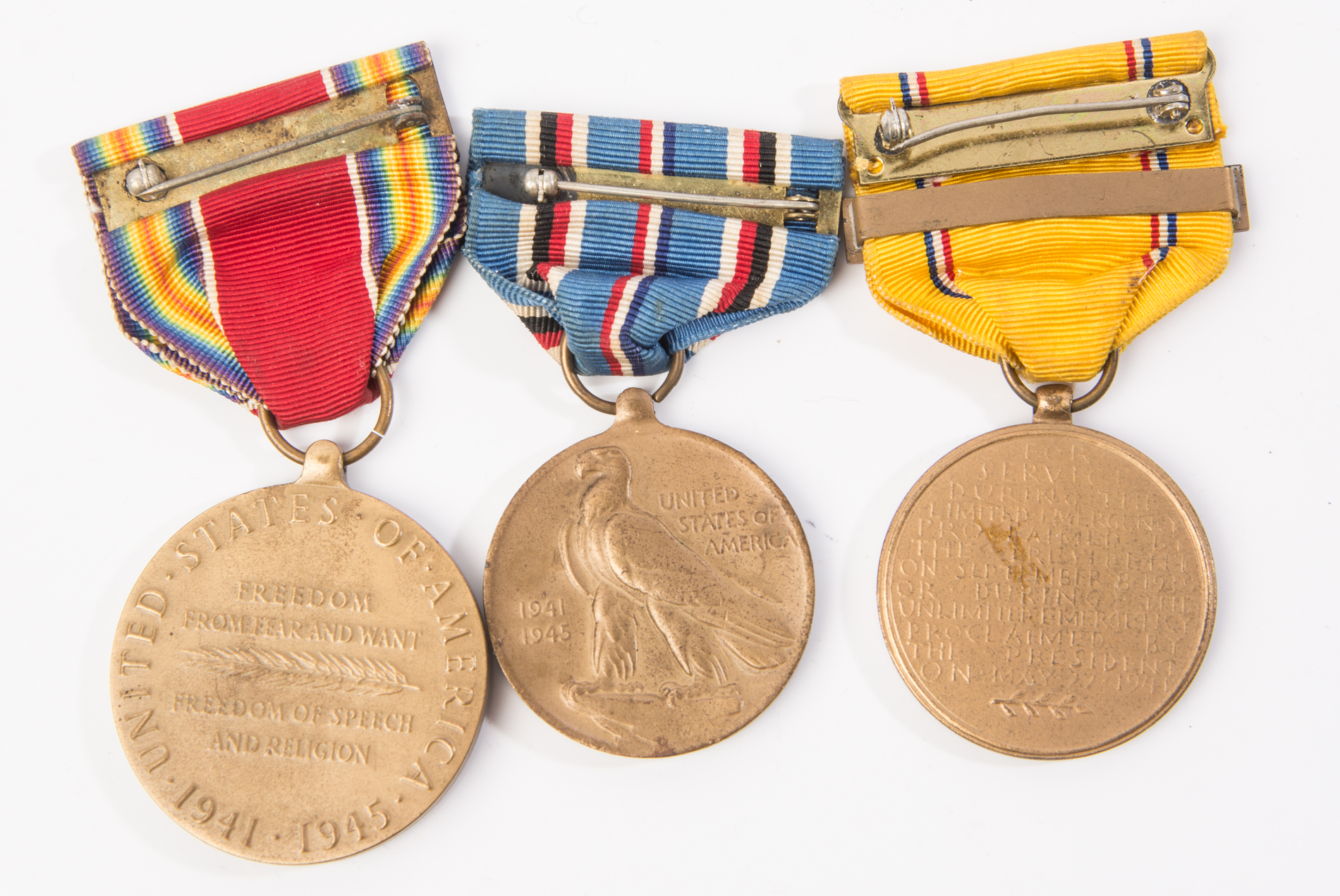 WWII Campaign Medals and Bars