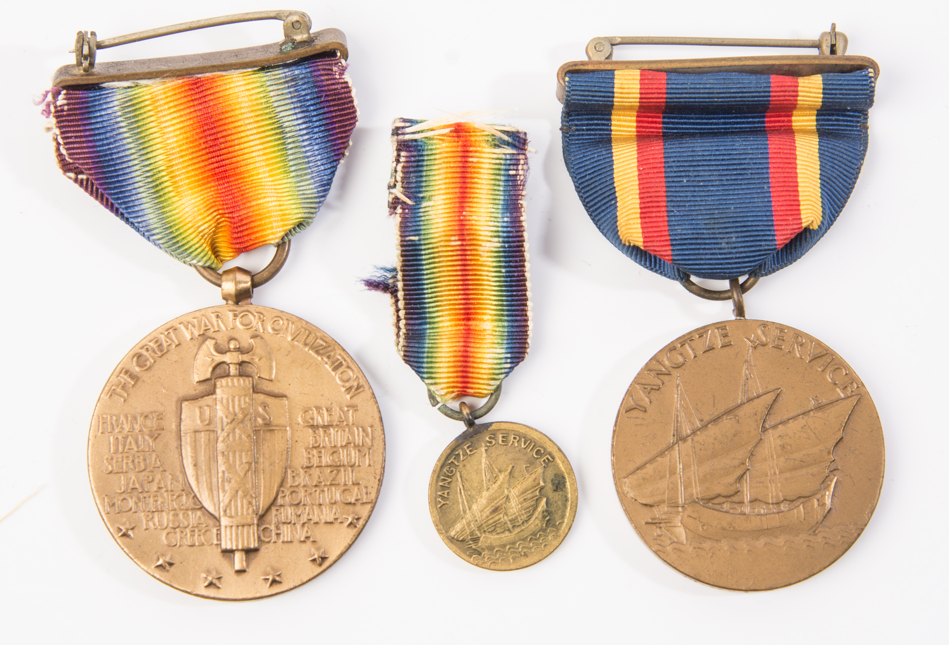 WWII Campaign Medals and Bars