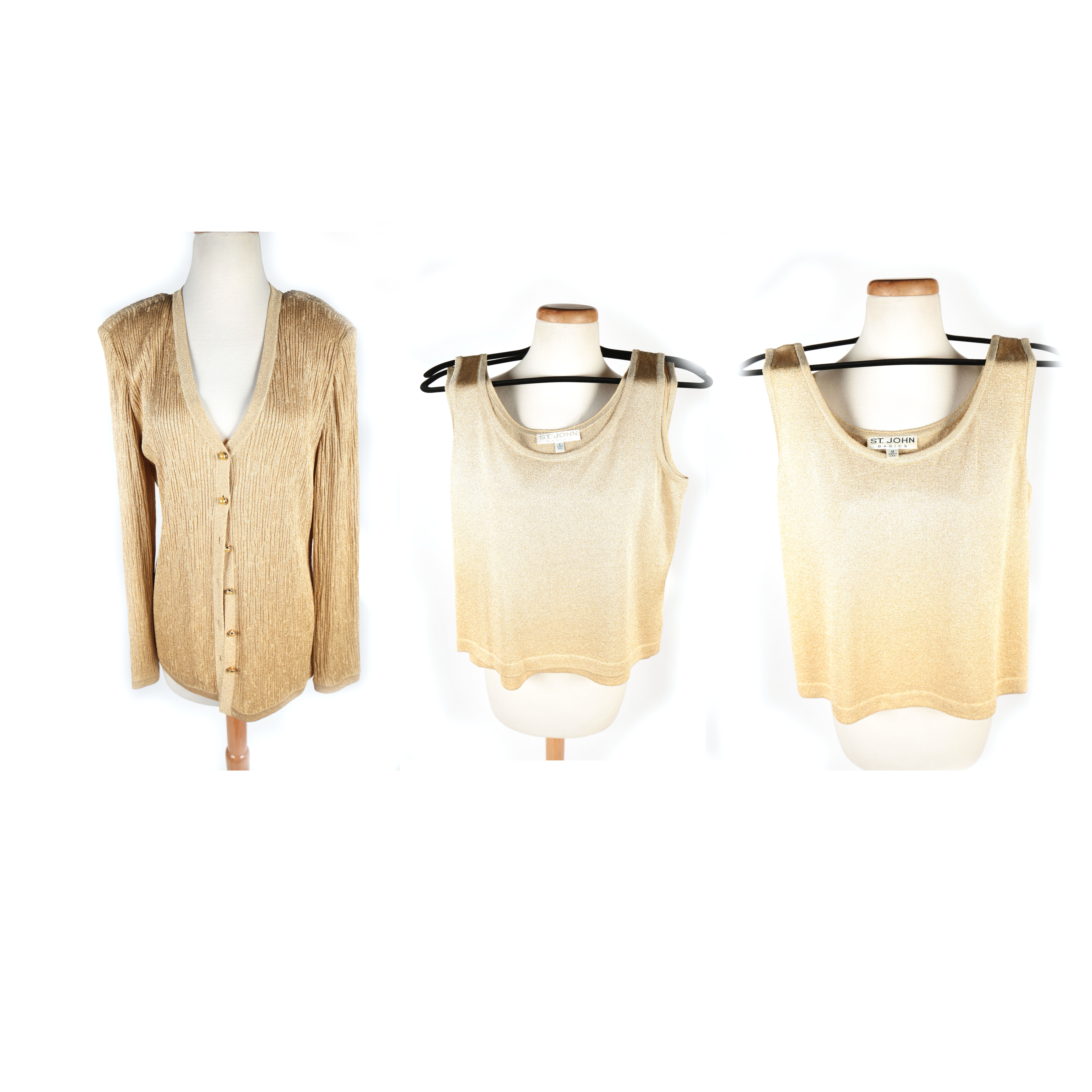 Collection of St. John Women's Cardigan and Tops