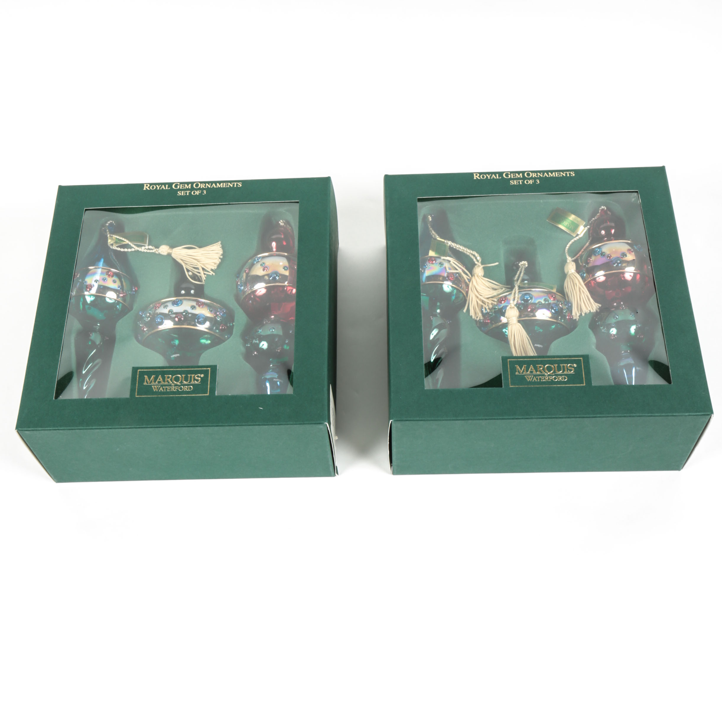Waterford Marquis "Royal Gem" Ornaments