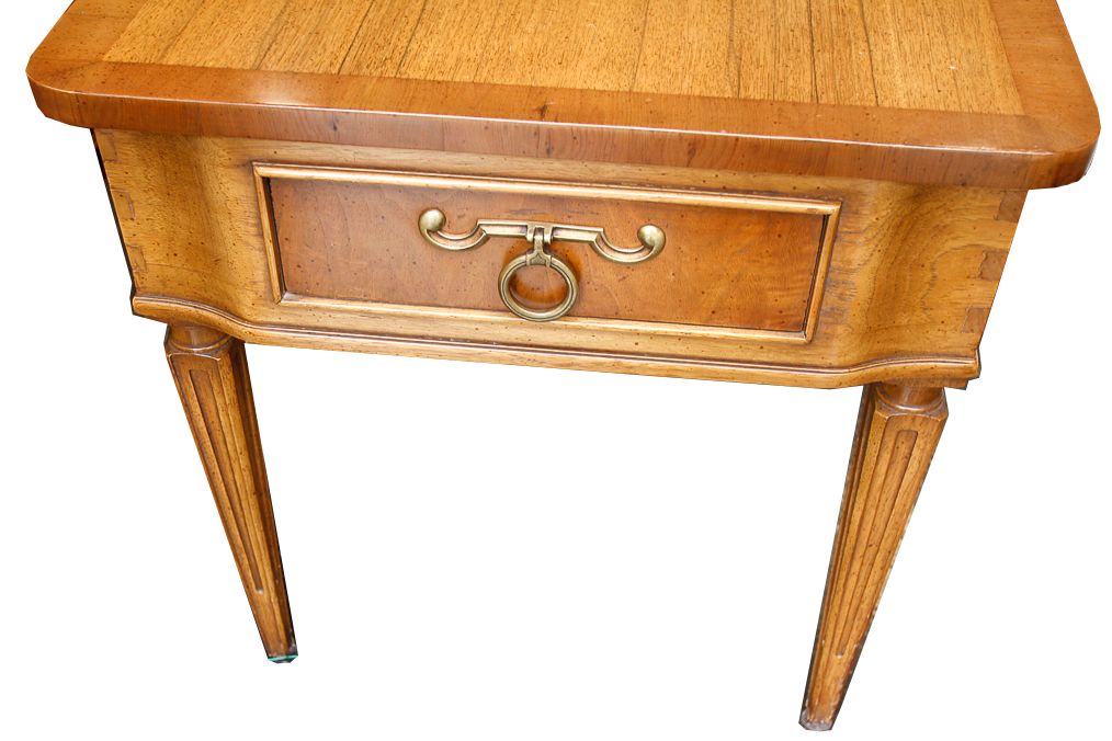 Pair of Hollywood Regency "Pavane" End Tables by Tomlinson