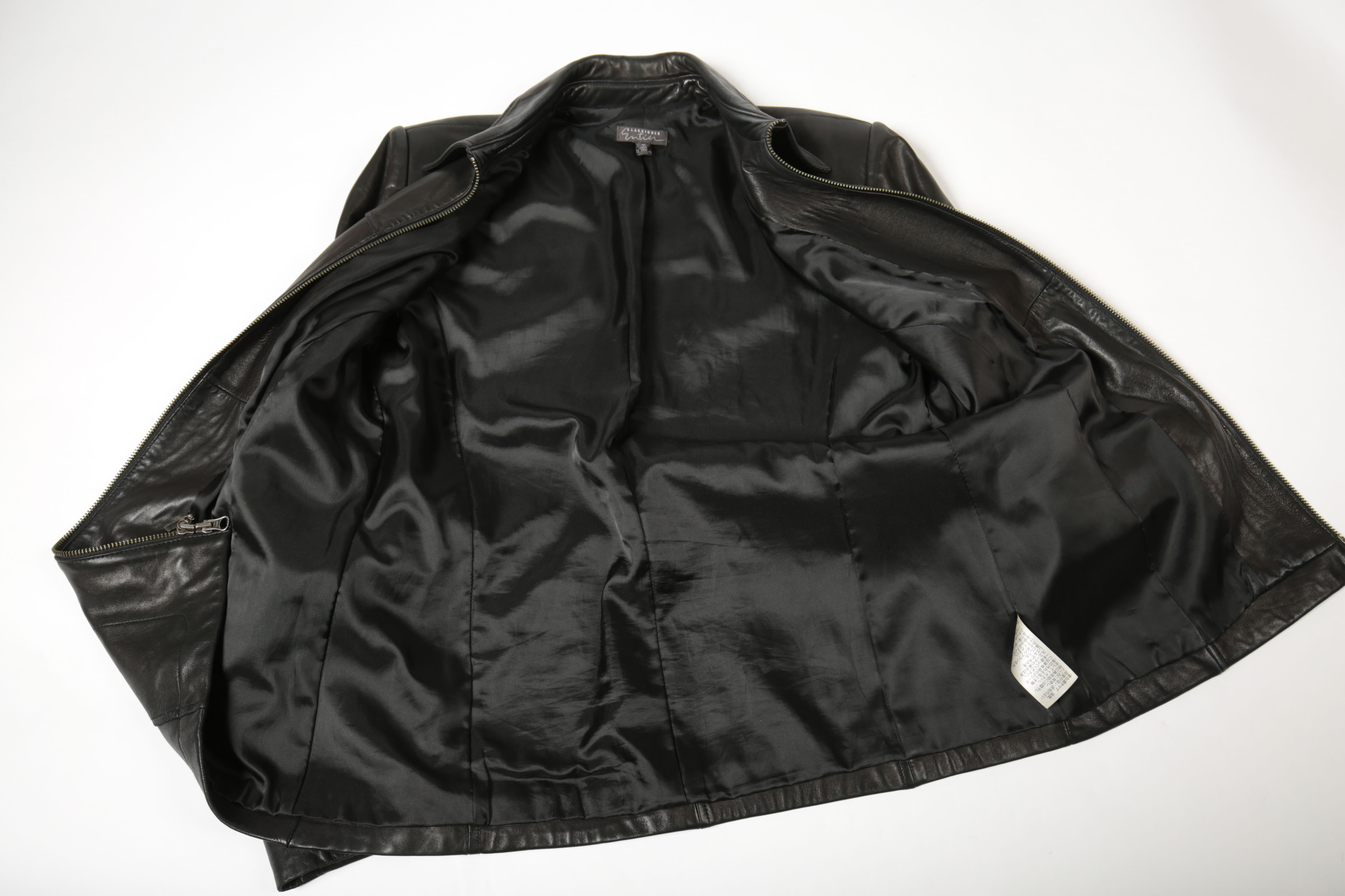 Women's Classiques Entier Black Leather Jacket