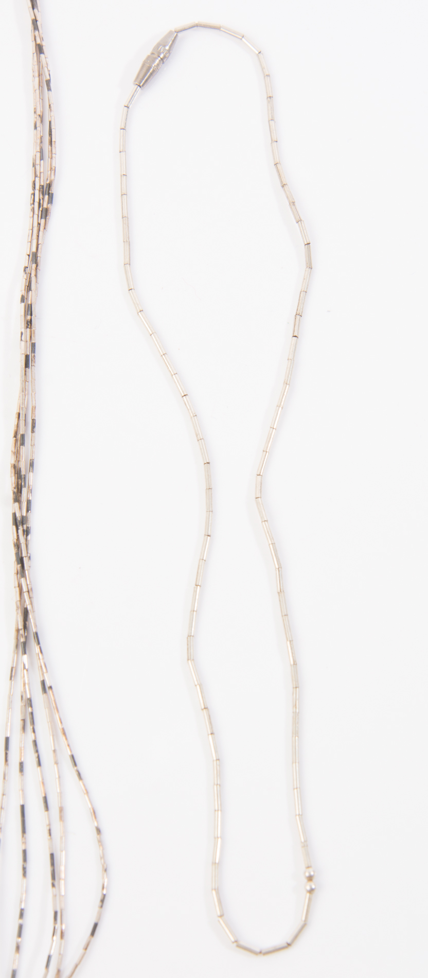 Vintage Sterling Liquid Silver Necklaces