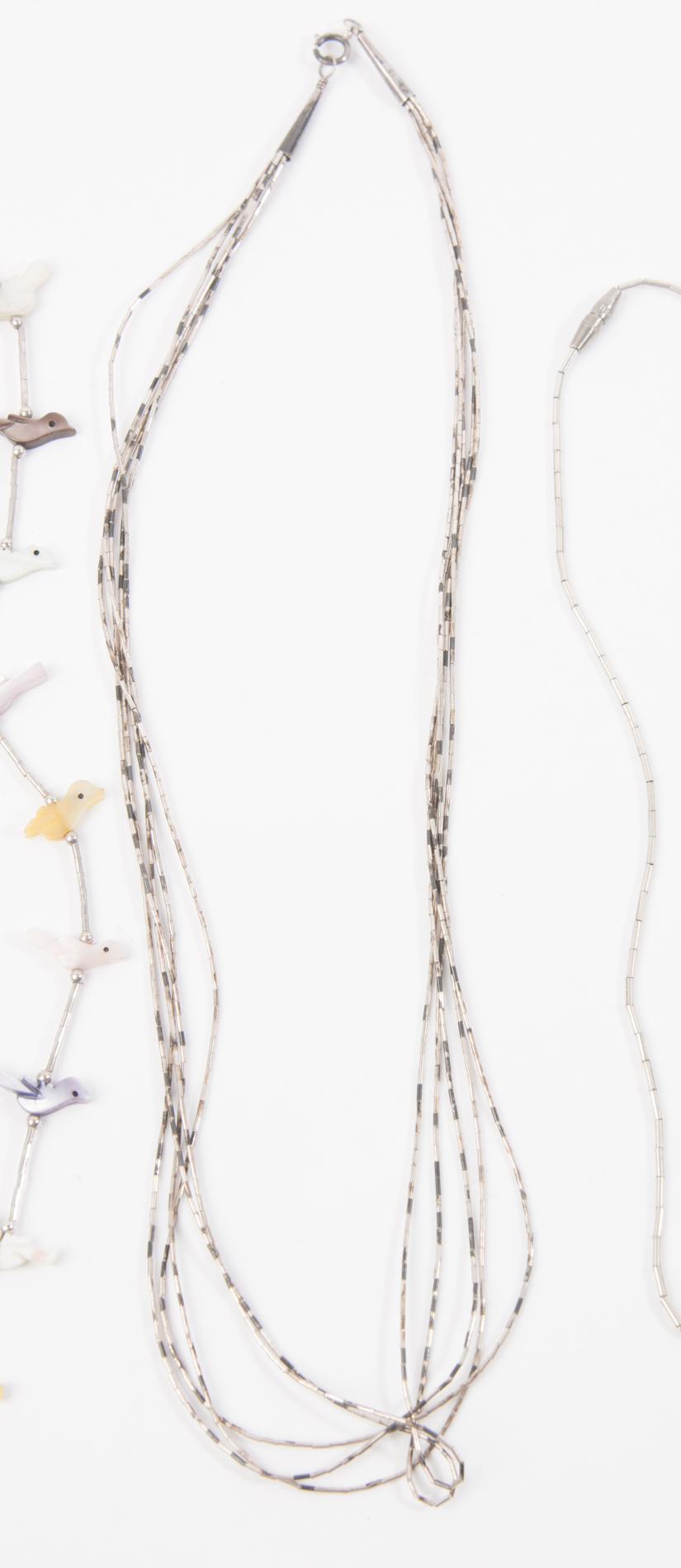 Vintage Sterling Liquid Silver Necklaces