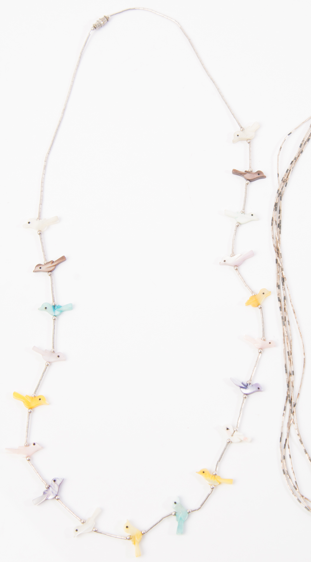 Vintage Sterling Liquid Silver Necklaces