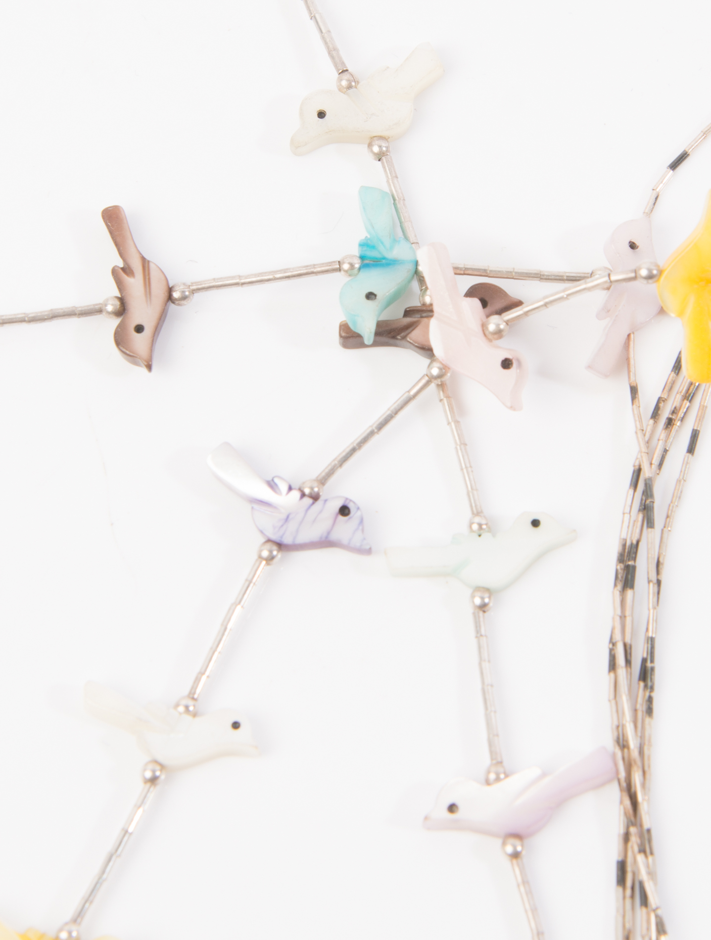 Vintage Sterling Liquid Silver Necklaces