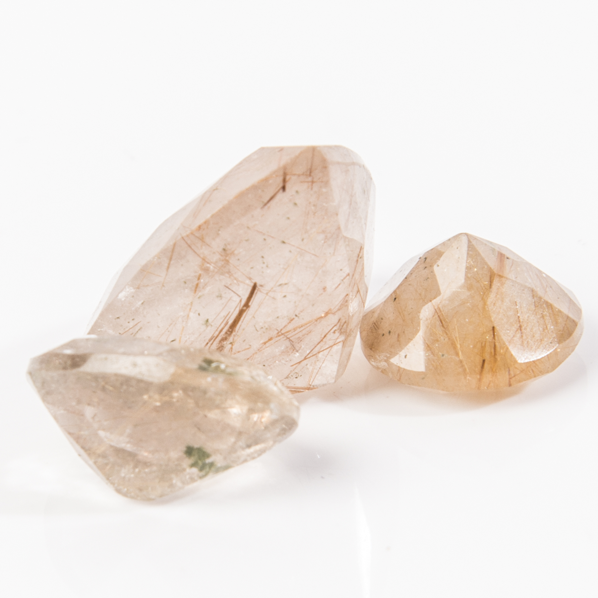 Loose Rutilated Quartz Gemstones