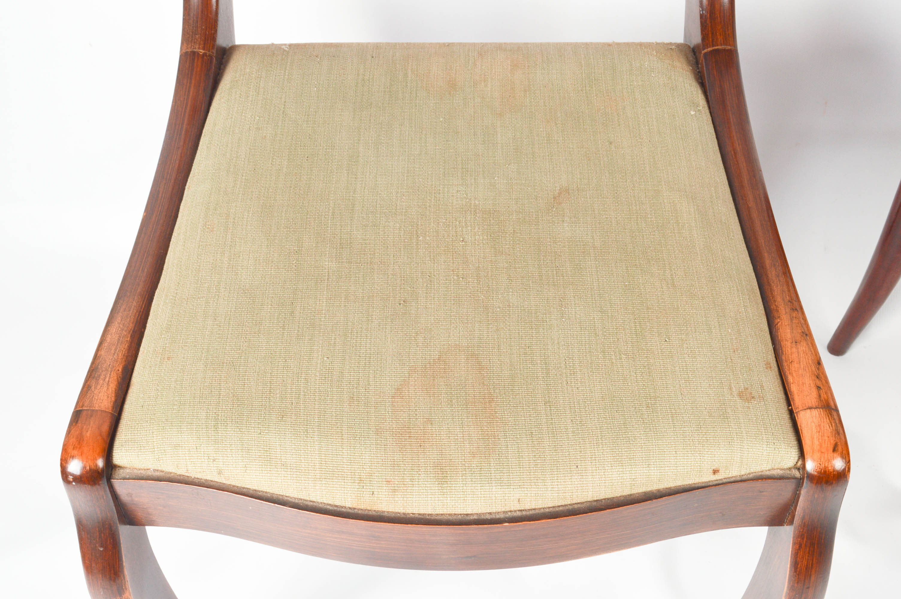 Assorted Antique to Vintage Project Chairs and Footstool