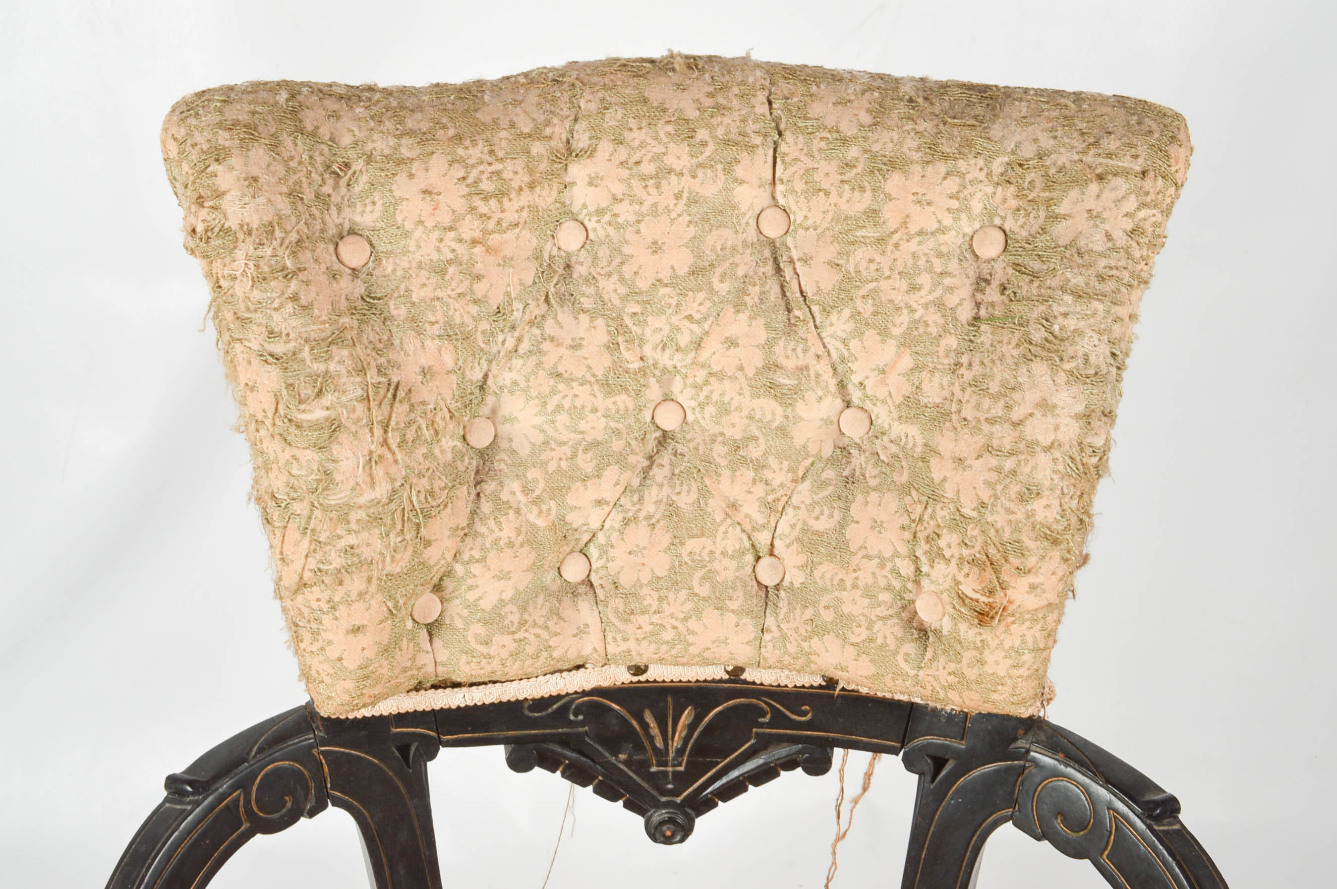 Assorted Antique to Vintage Project Chairs and Footstool