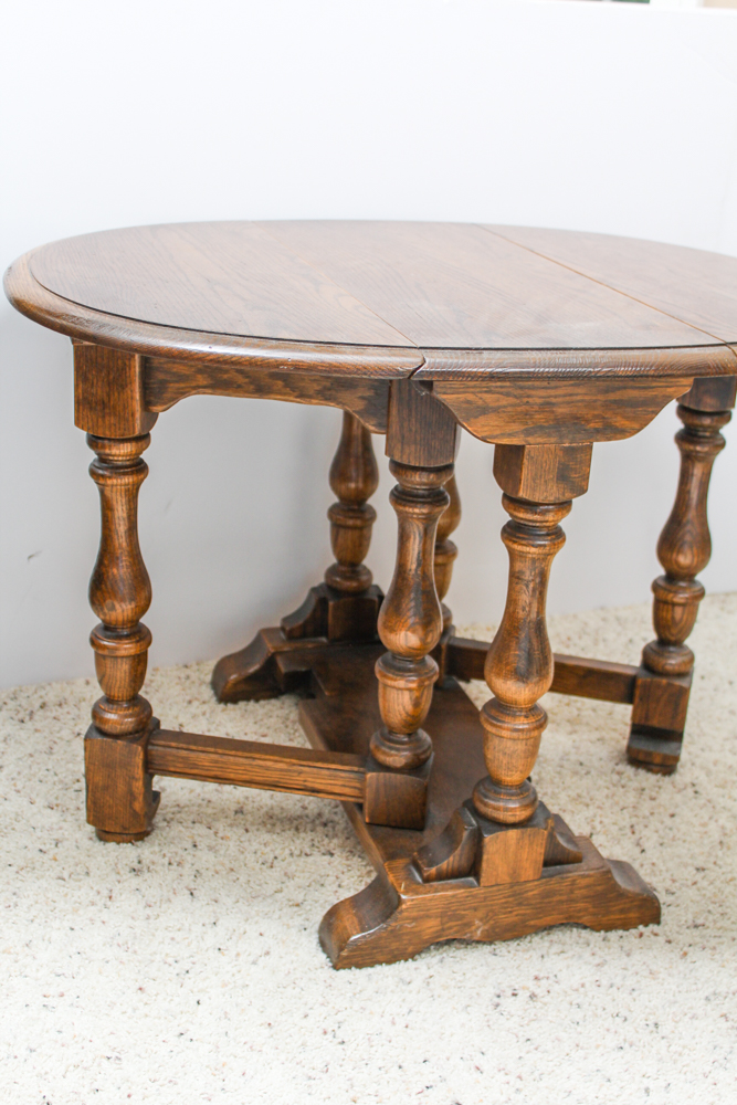 Oak Gateleg Side Table