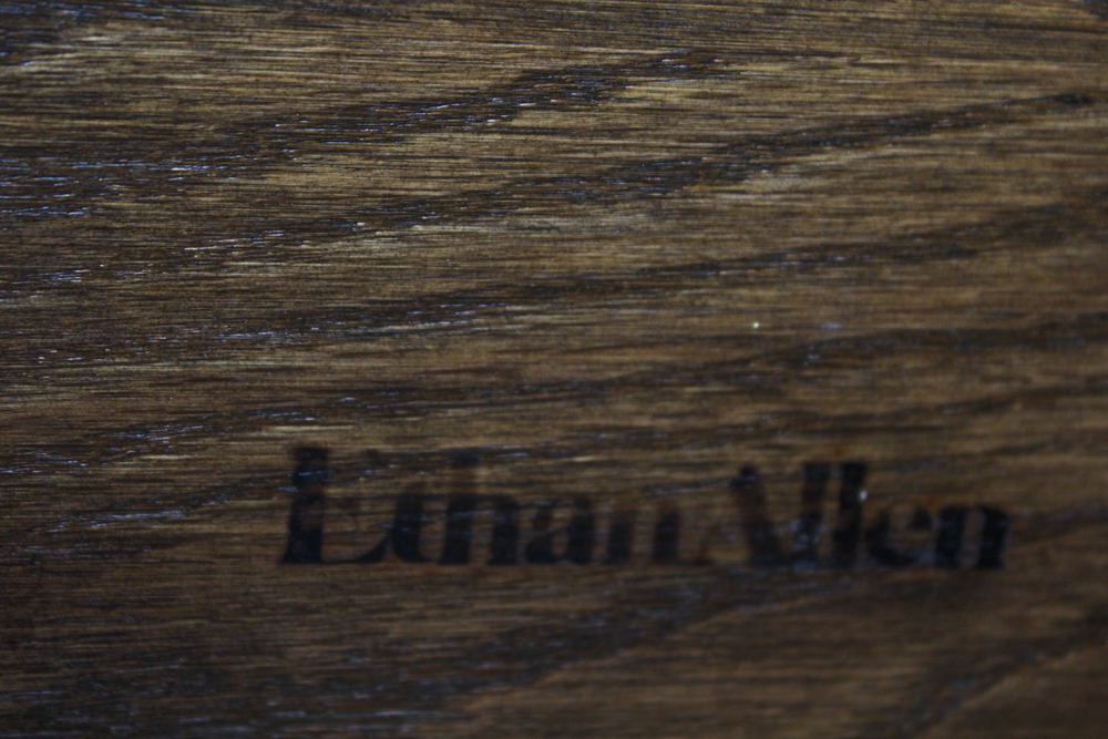 Ethan Allen Oak Side Table