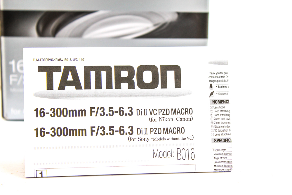 Tamron 16-300mm Camera Lens for Canon