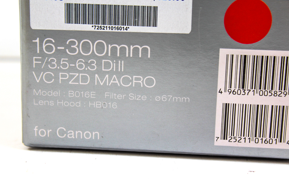 Tamron 16-300mm Camera Lens for Canon