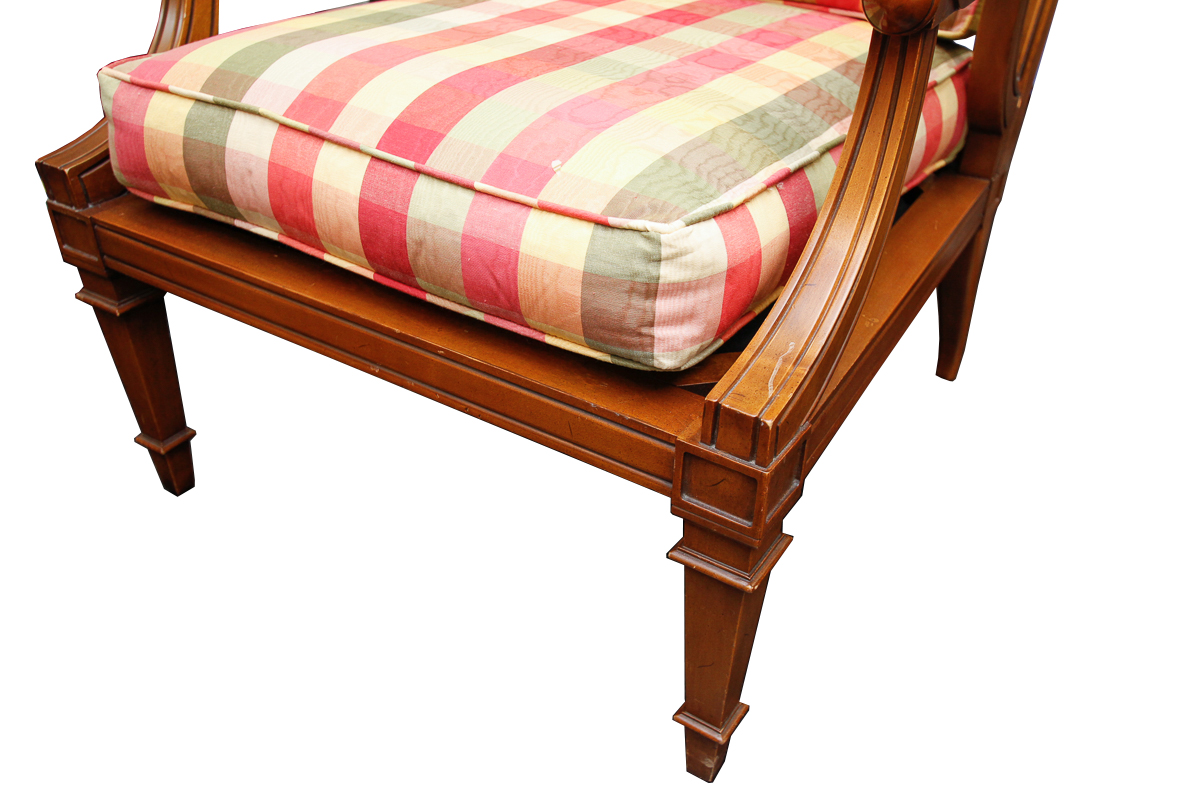 Hollywood Regency Style Armchair by Tomlinson