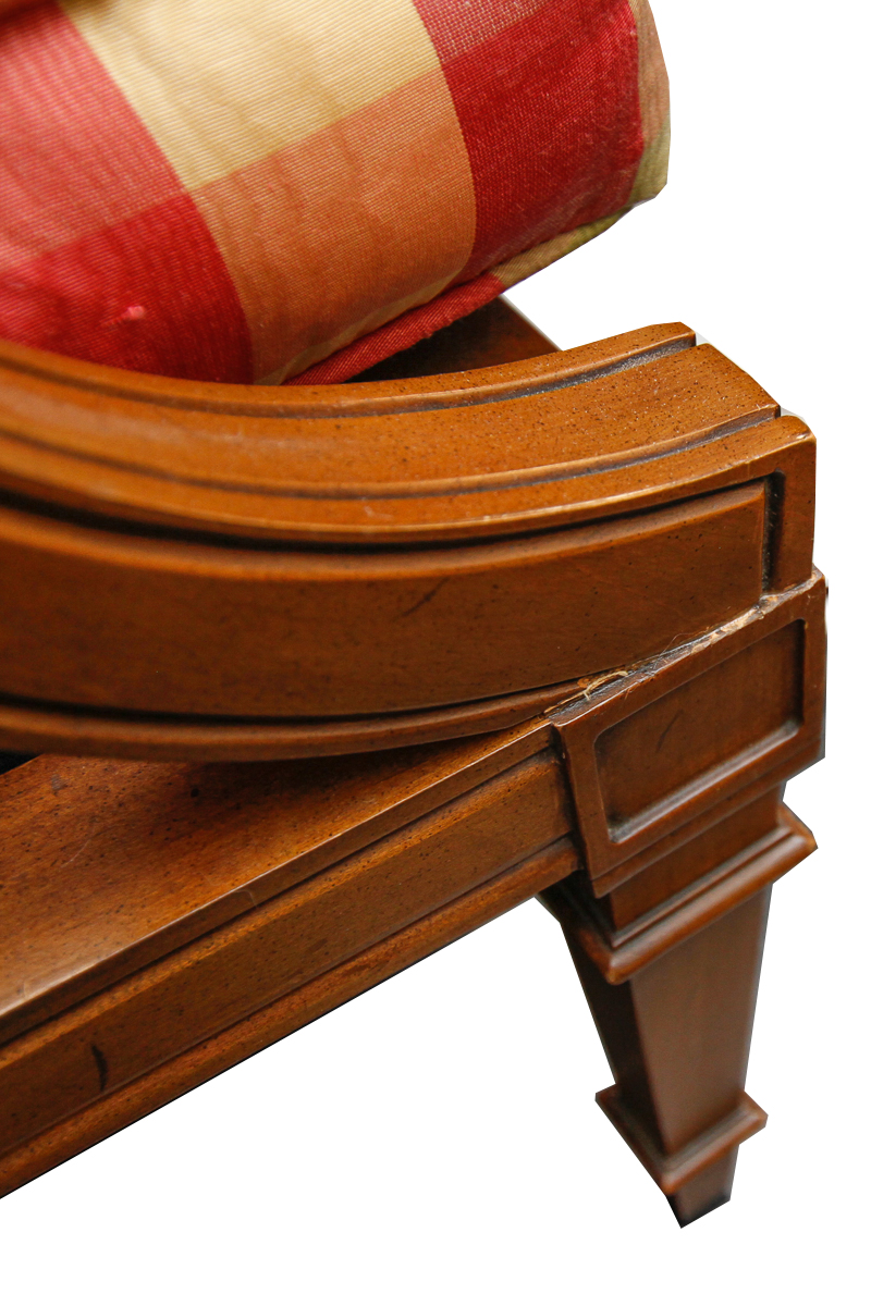 Hollywood Regency Style Armchair by Tomlinson