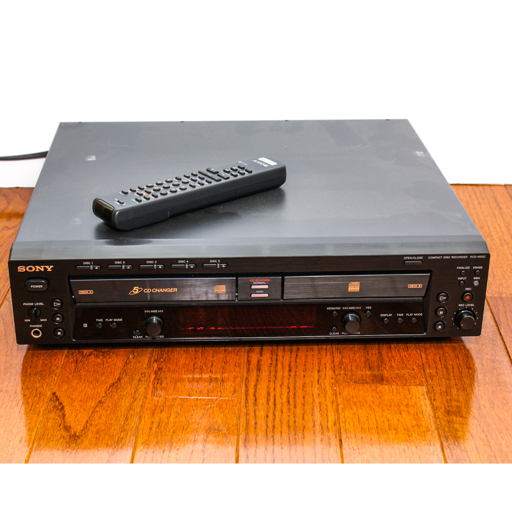 Sony RCD-W50C Compact Disc Changer