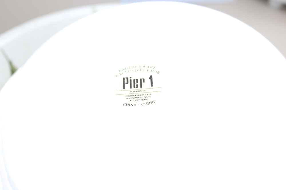 Williams Sonoma "Brasserie" Dinner Service