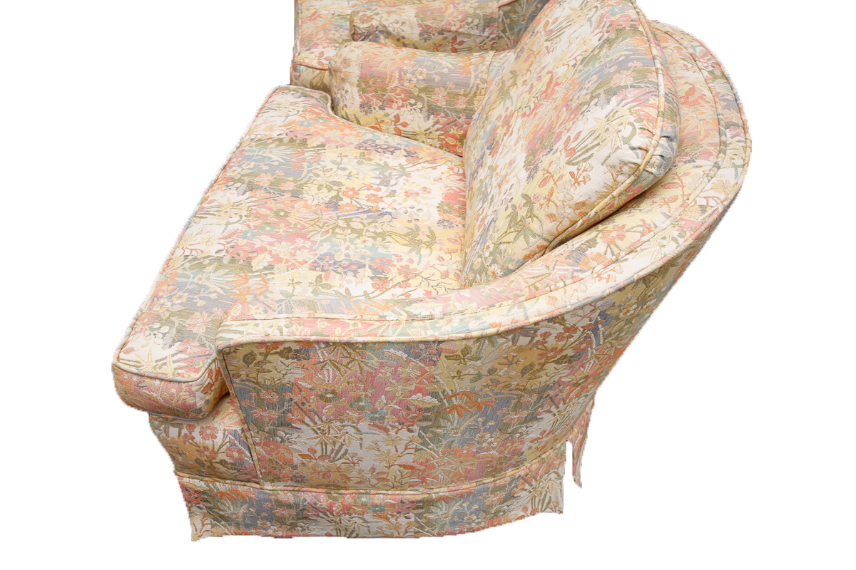 Pair of Vintage Upholstered Accent Chairs