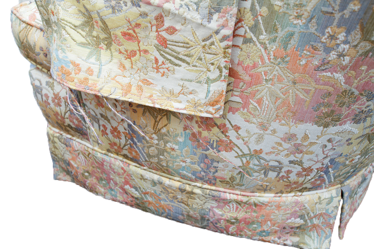 Pair of Vintage Upholstered Accent Chairs