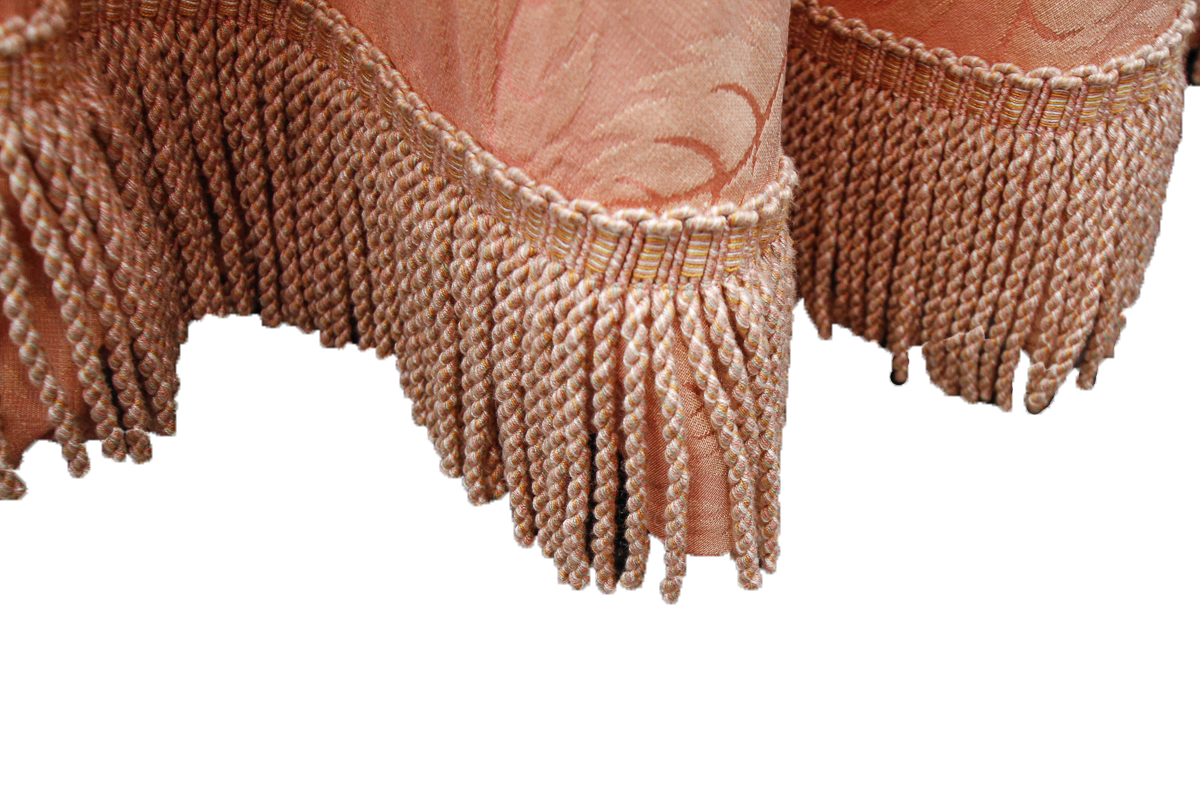 Pressed Wood Table with Full Length Skirt