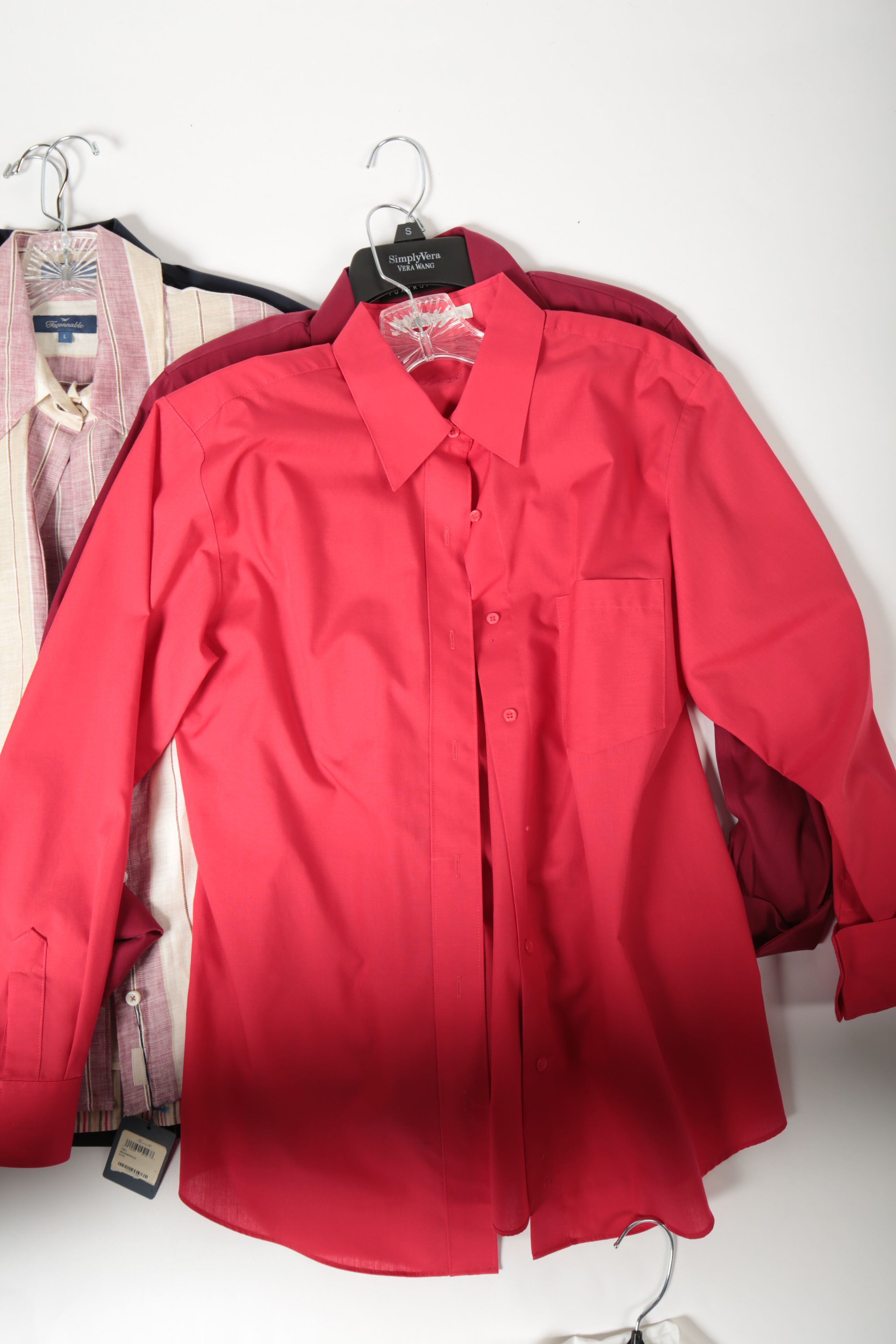 Assortment of Women's Oxford Button Up Shirts including Façonnable