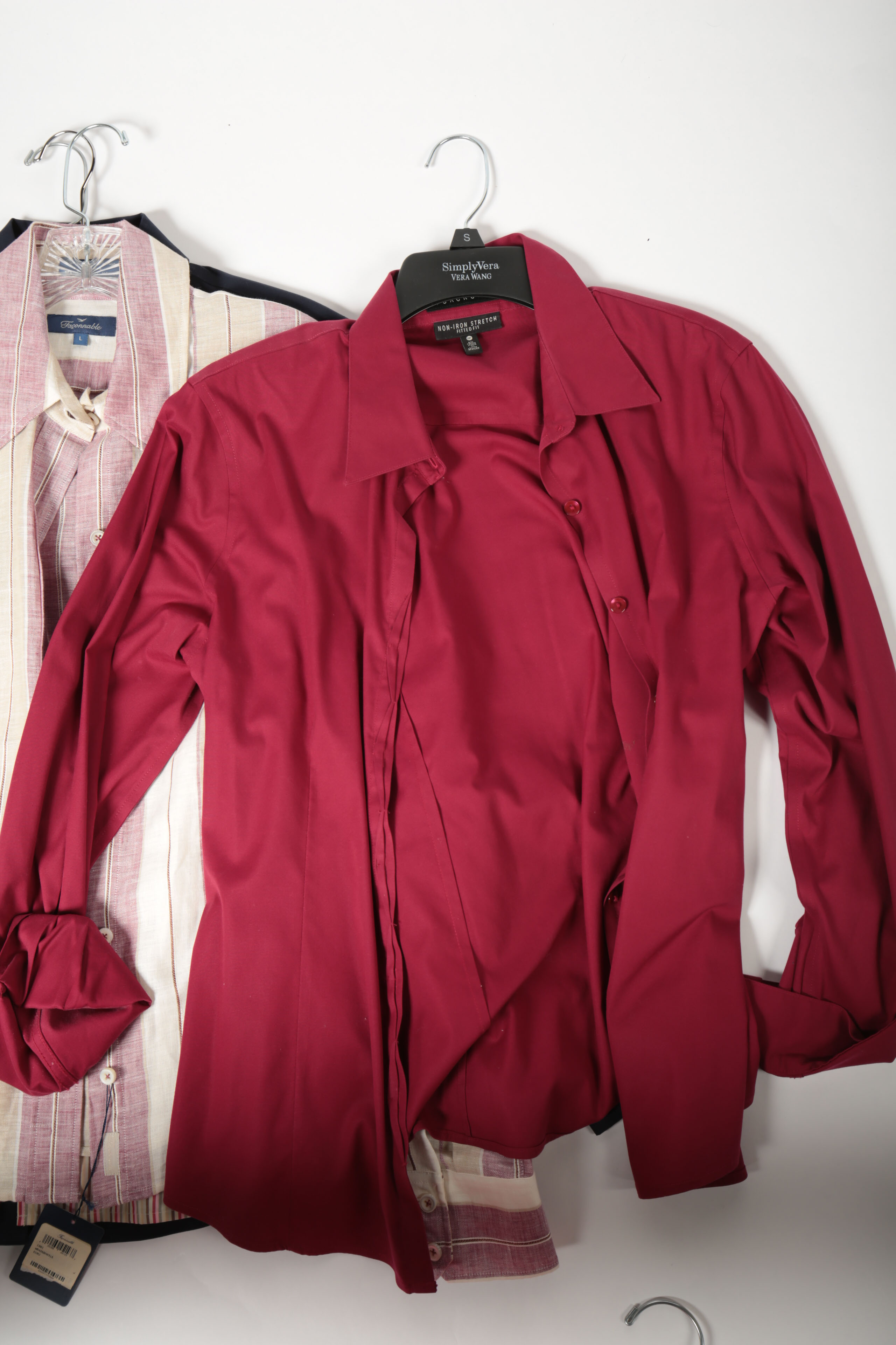 Assortment of Women's Oxford Button Up Shirts including Façonnable