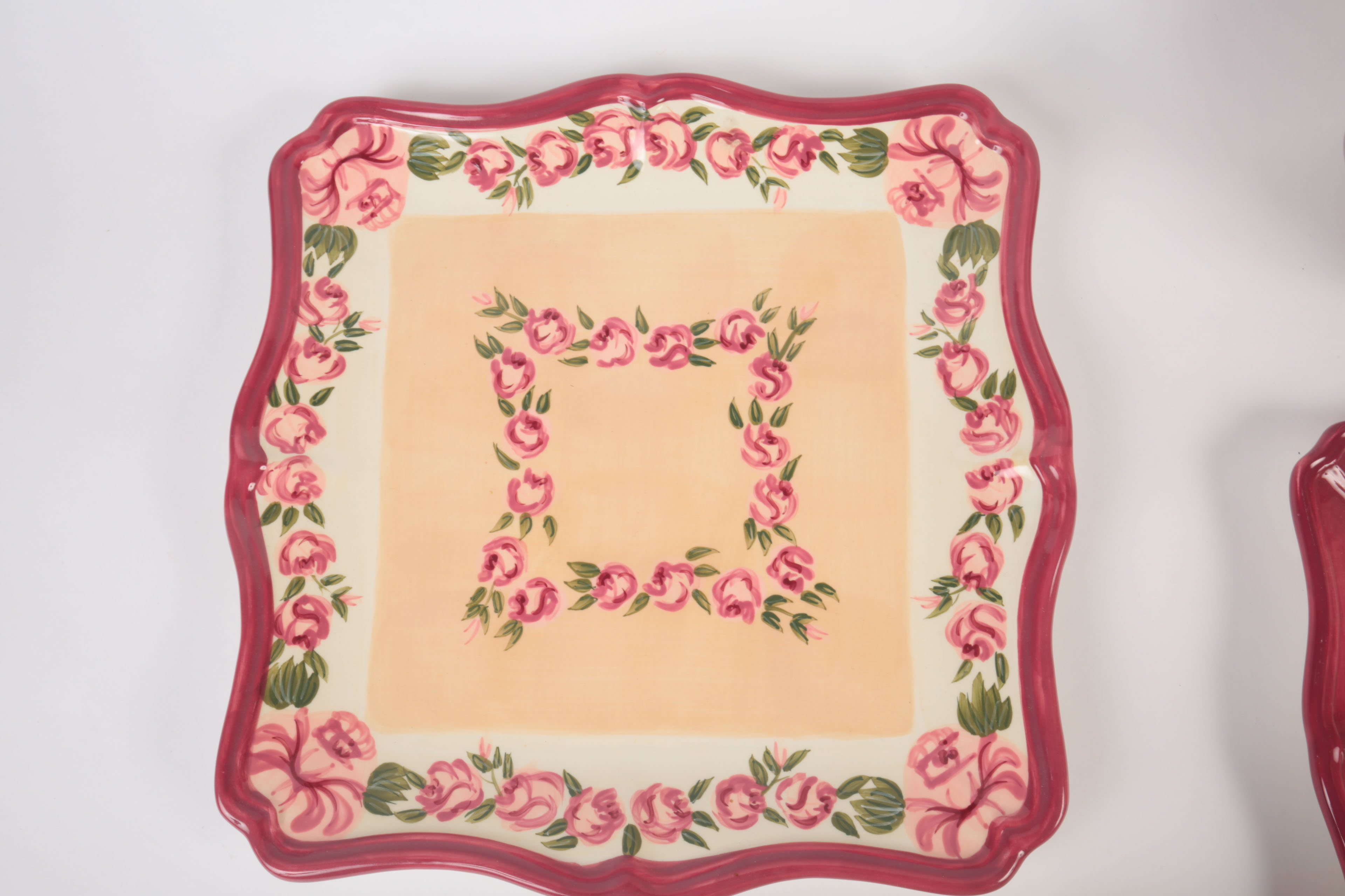 Heart Decorated Ceramic Tableware