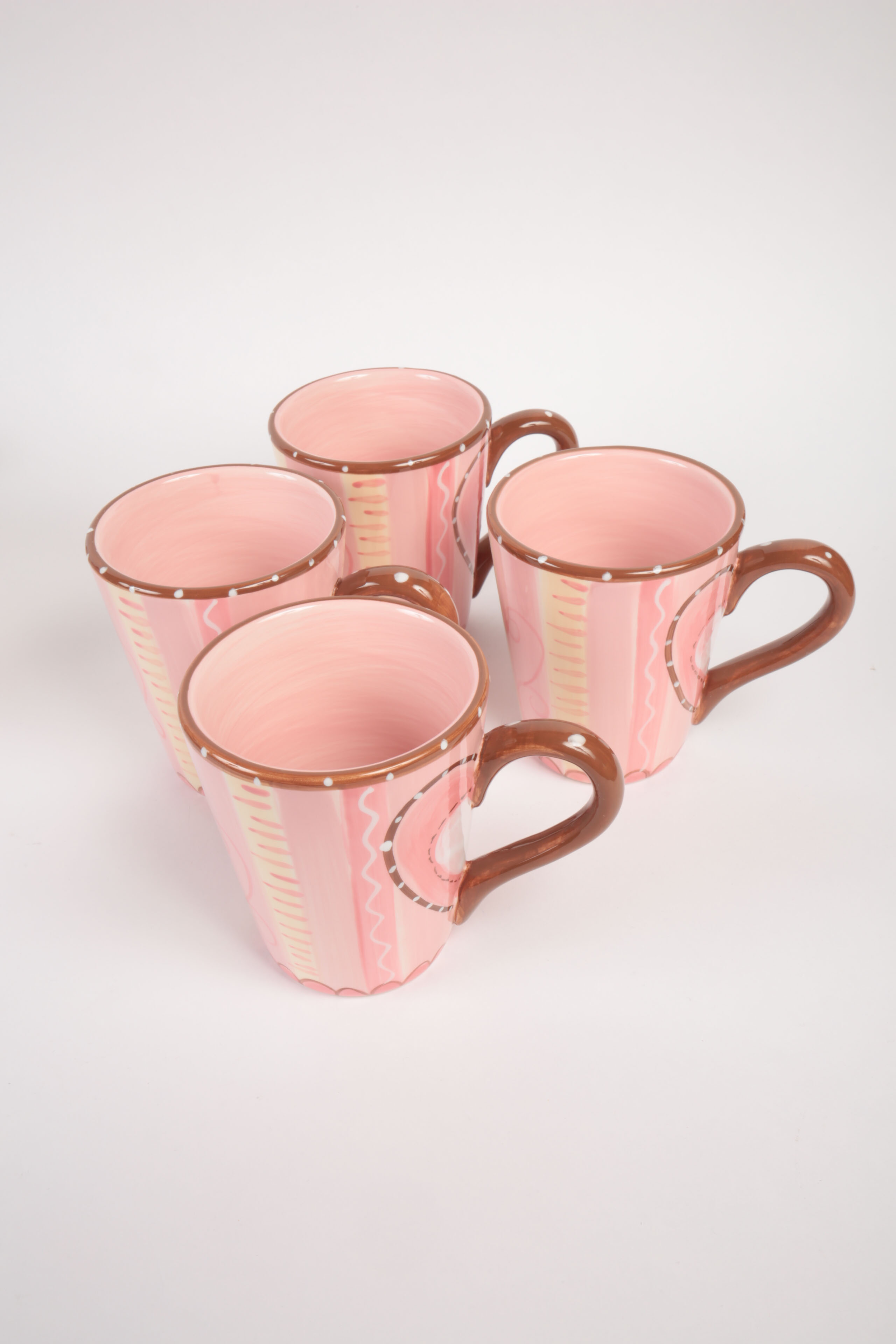 Heart Decorated Ceramic Tableware