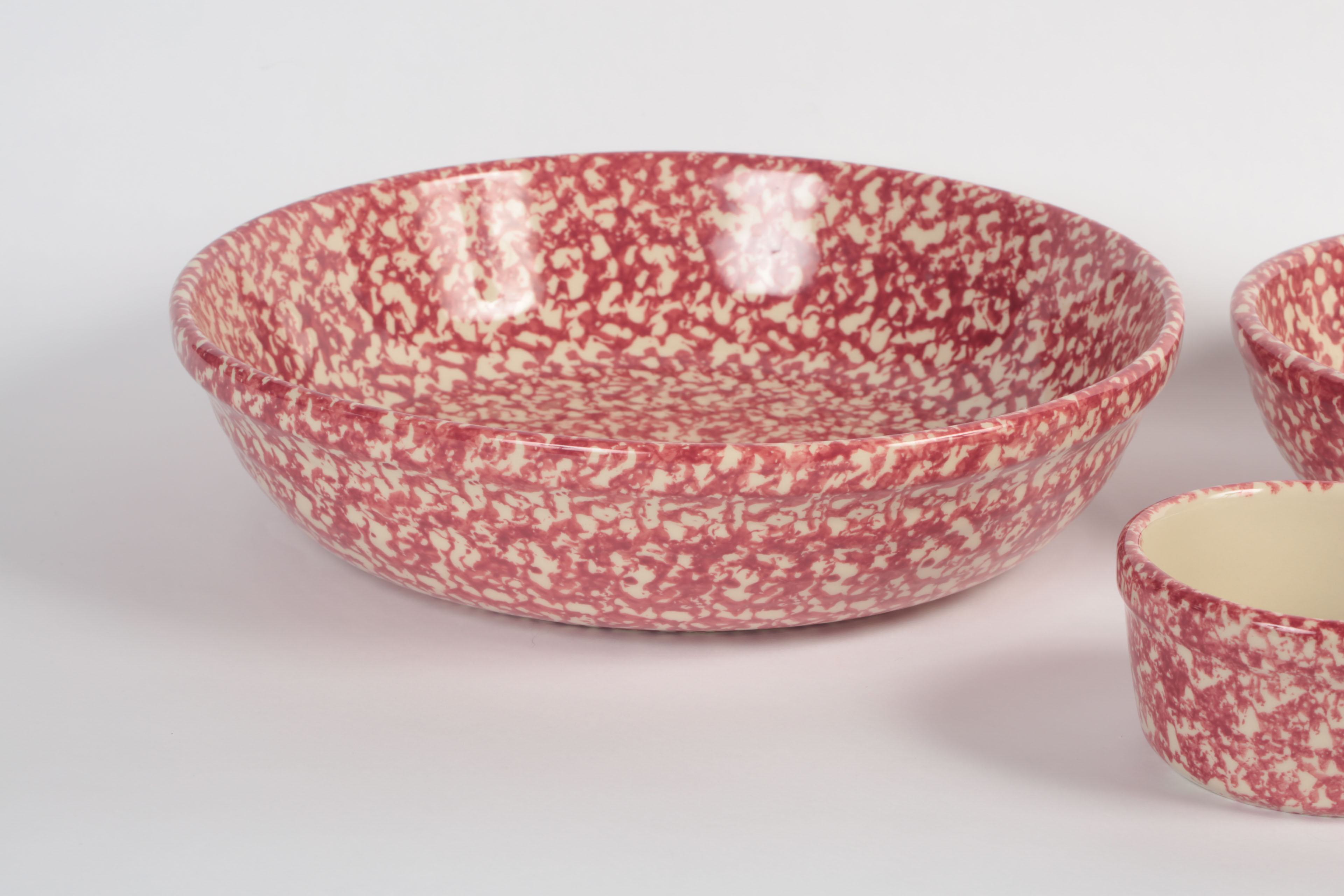 Collection of Roseville Spongeware by Gerald E. Henn