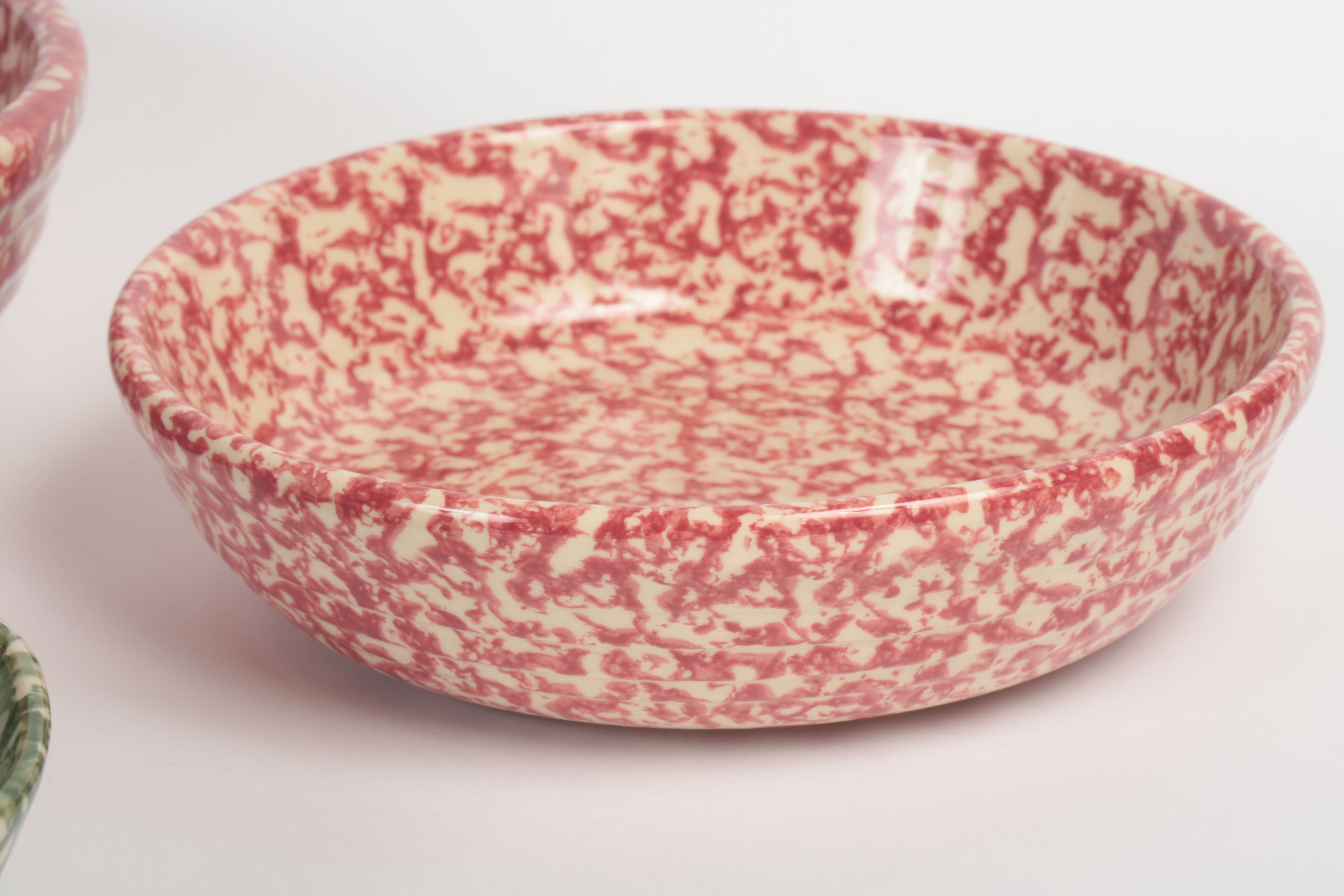 Collection of Roseville Spongeware by Gerald E. Henn