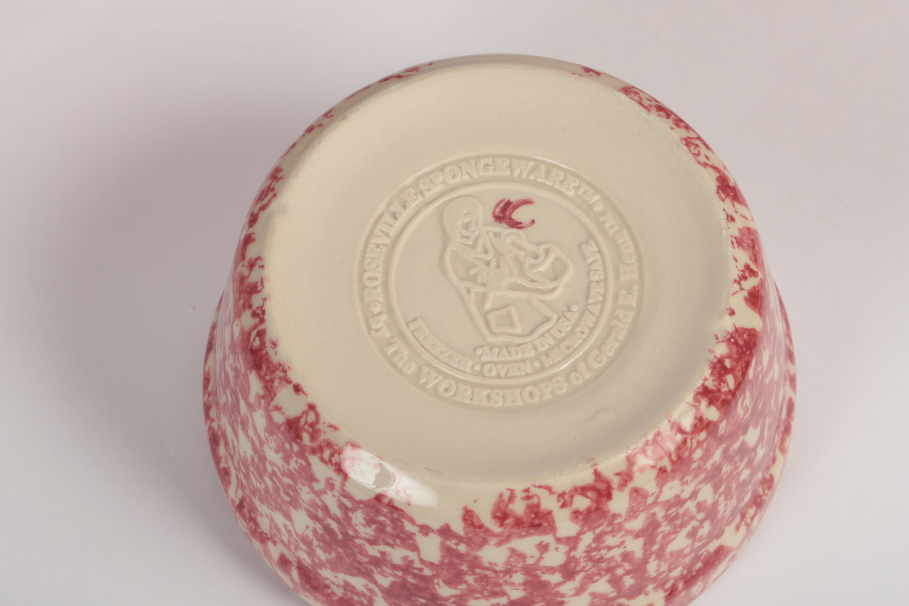 Collection of Roseville Spongeware by Gerald E. Henn