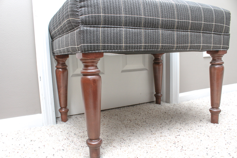 Upholstered Ottoman by Ethan Allen