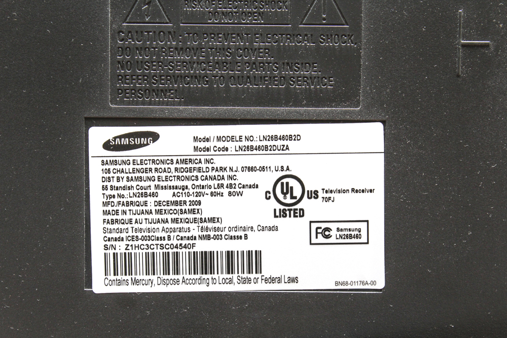 Samsung 26" LCD Television