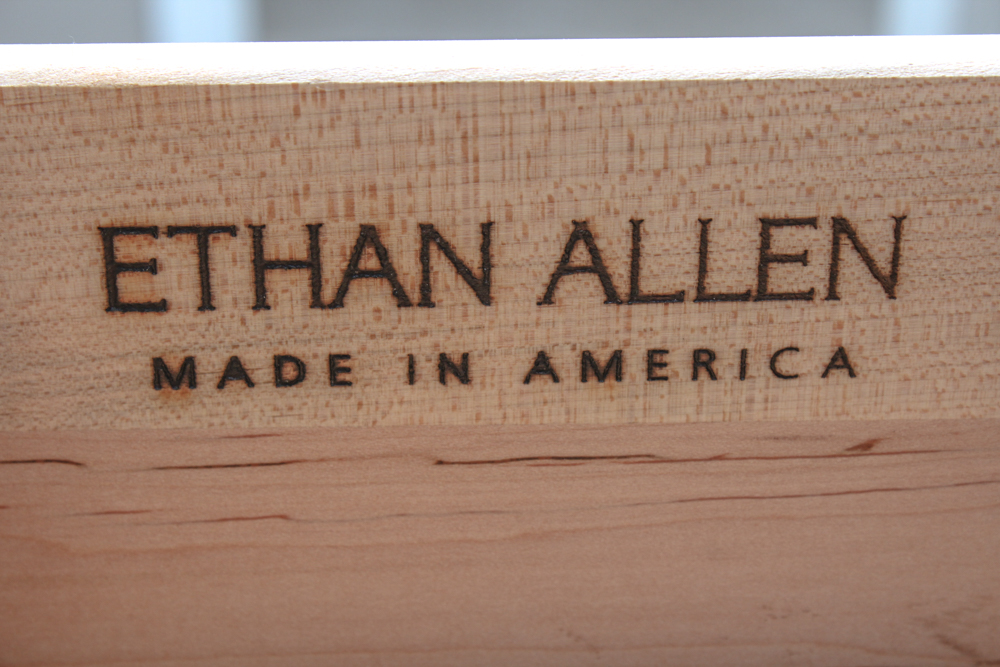 Empire Style Birch Dresser by Ethan Allen