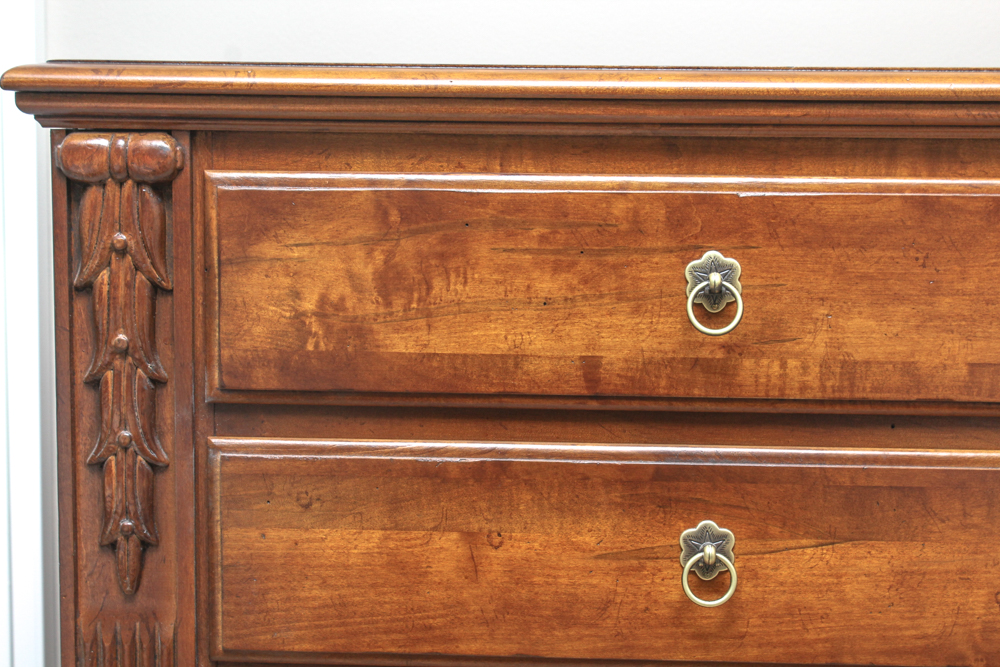 Colonial Style Chest of Drawers by Ethan Allen