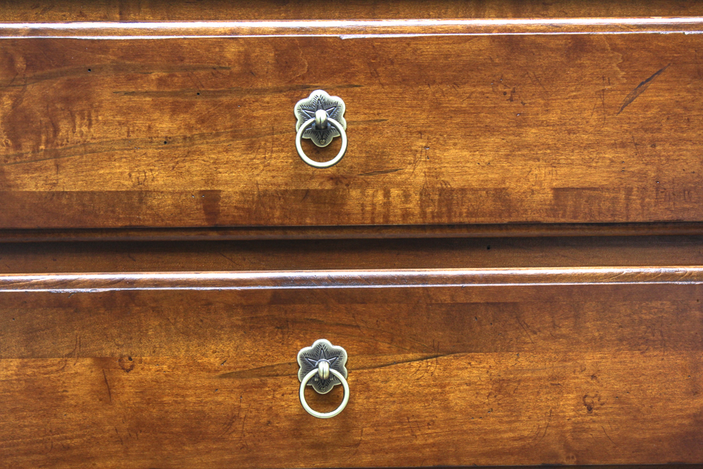 Colonial Style Chest of Drawers by Ethan Allen