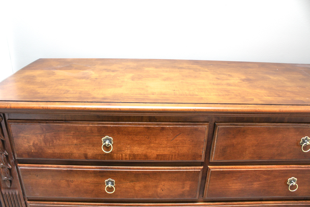 Colonial Style Chest of Drawers by Ethan Allen