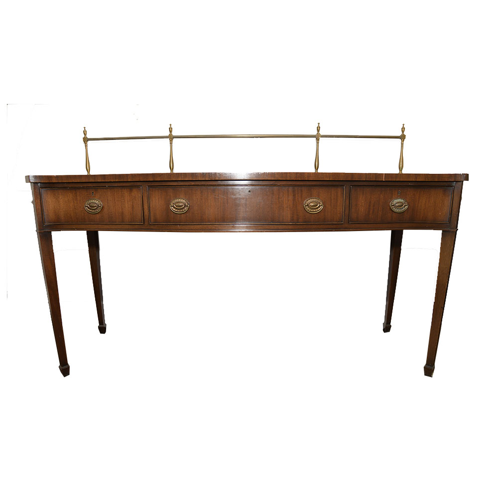 Vintage Federal Style Mahogany Sideboard by Kittinger