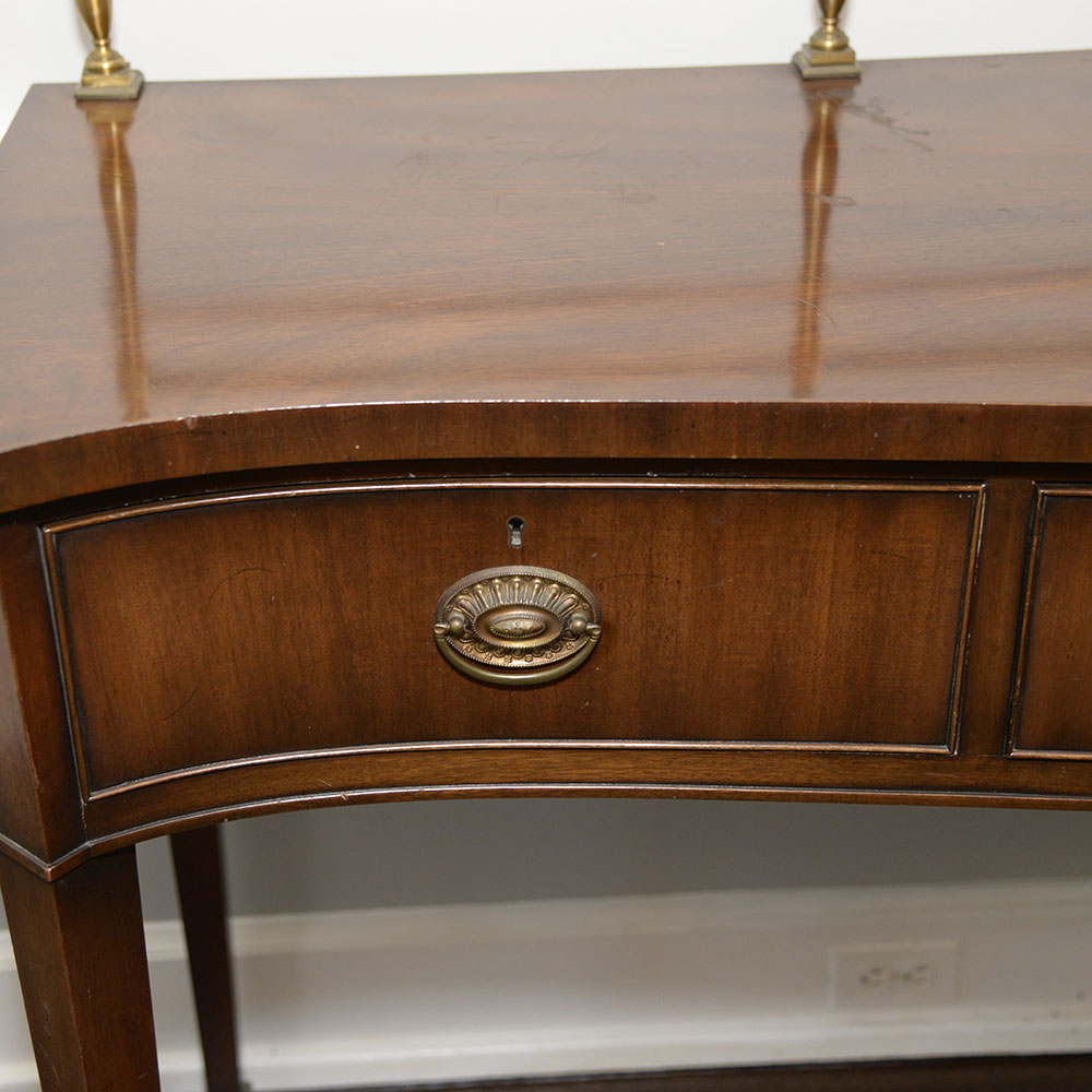 Vintage Federal Style Mahogany Sideboard by Kittinger
