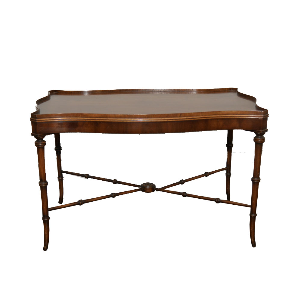 French Provincial Style Mahogany Coffee Table